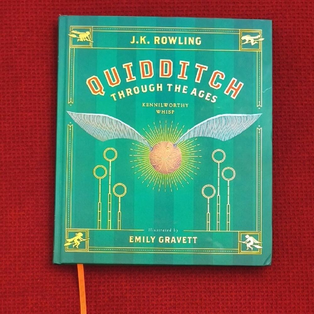 Harry Potter, Quidditch Through the Ages Book, EUC